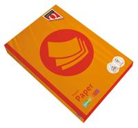 Kopieerpapier quantore colour a4 120gr oranje