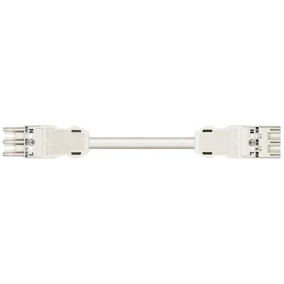WAGO 771-9993/007-502 Netaansluitkabel [Netbus - Netstekker] Totaal aantal polen: 3 Wit 5 m 1 stuk(s)