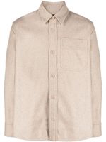 A.P.C. chemise Basile à col pointu - Tons neutres