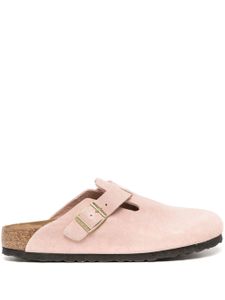 Birkenstock mules Boston en daim - Rose