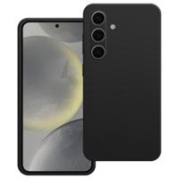 Just in Case Premium Liquid Color TPU Case voor Samsung S24 Telefoonhoesje Zwart