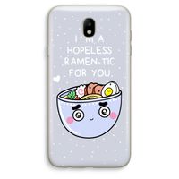 I'm A Hopeless Ramen-Tic For You: Samsung Galaxy J7 (2017) Transparant Hoesje