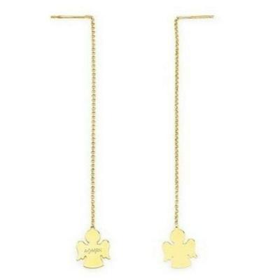 Oorbellen Dames Amen ANGELI GOLD Sterling zilver 925