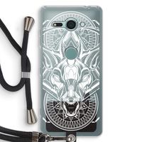 Oh Deer: Sony Xperia XZ2 Compact Transparant Hoesje met koord