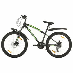 vidaXL Mountainbike 21 versnellingen 26 inch wielen 36 cm zwart