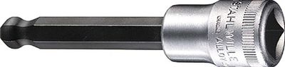 Stahlwille Dopsleutelbit | 1/2 inch binnen-6-kant | sleutelwijdte 6 mm | lengte 100 mm | 1 stuk - 03280006 03280006