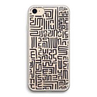 Moroccan Print: iPhone 7 Transparant Hoesje Moroccan Print: iPhone 7 Transparant Hoesje