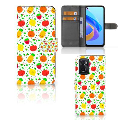 OPPO A76 | A96 | Book Cover | Fruits