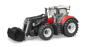 Bruder Steyr 6300 Terrus tractor met voorlader