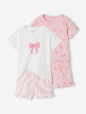 Set van 2 pyjamashorty's. rozen