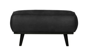 BePureHome Hocker Statement Suedine - Zwart