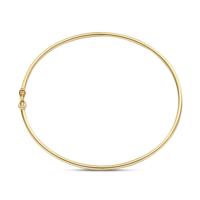 14K Geelgouden Bangle Armband - Luxe Gouden Armband met Verfijnde Afwerking