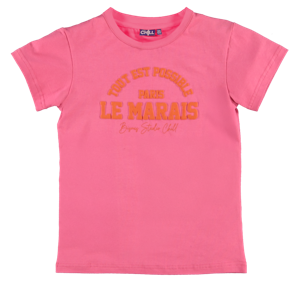 O'Chill Zomer meisjes shirt roze - Anna