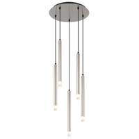 Globo Design hanglampRyan 5-lichts nikkel - 15629N-5