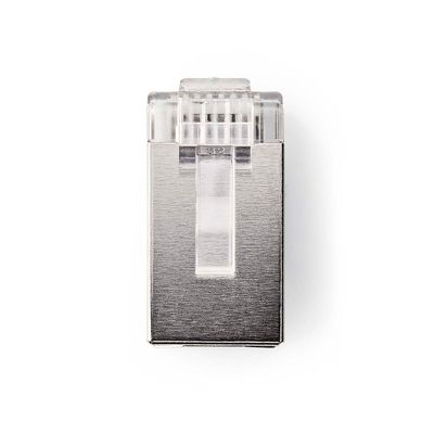 Nedis RJ45-Connector | Male | Solid STP CAT6 | 10 Stuks | 1 stuks - CCGB89306ME CCGB89306ME