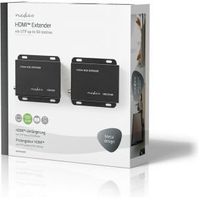 HDMI CAT5/6-Extender | 4K@30Hz | Tot 50,0 m - HDMI-Ingang + RJ45 Female | HDMI-Uitgang + RJ