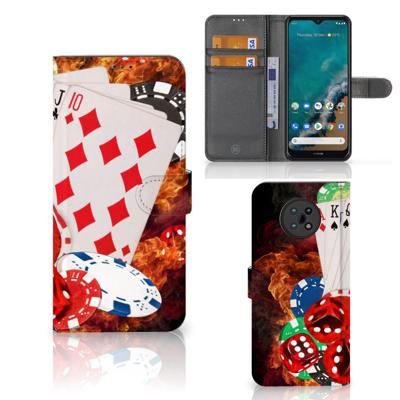 Nokia G50 | Wallet Case | met Pasjes | Casino