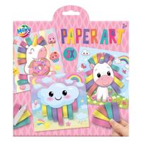 Creative Craft Group Paper art roze knutselen, set van 3
