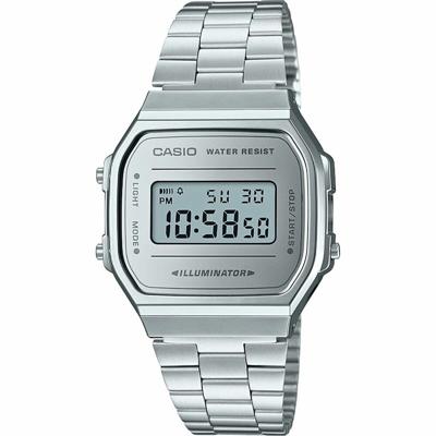 Casio VINTAGE ICONIC Grijs Zilverkleurig (Ø 36 mm) Heren horloge