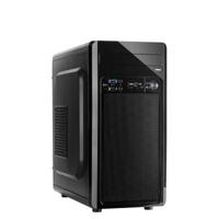 Inter-Tech MC-02 Micro Tower PC-behuizing Zwart