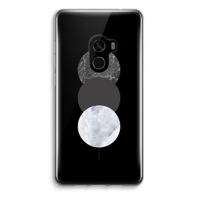 Marmeren cirkels: Xiaomi Mi Mix 2 Transparant Hoesje