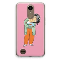Visknuffel: LG K10 (2017) Transparant Hoesje