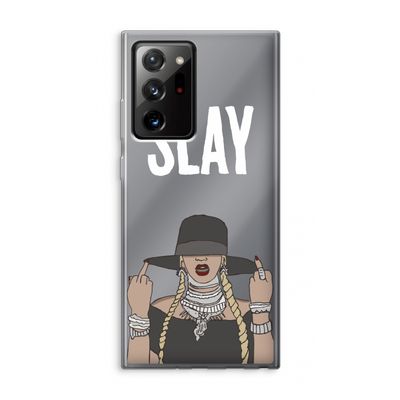Slay All Day: Samsung Galaxy Note 20 Ultra / Note 20 Ultra 5G Transparant Hoesje