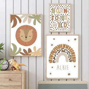 Poster - Wilde Dieren / Set van 3