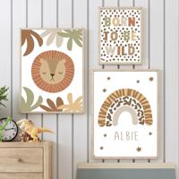 Poster - Wilde Dieren / Set van 3