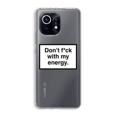 My energy: Xiaomi Mi 11 Transparant Hoesje