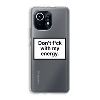 My energy: Xiaomi Mi 11 Transparant Hoesje