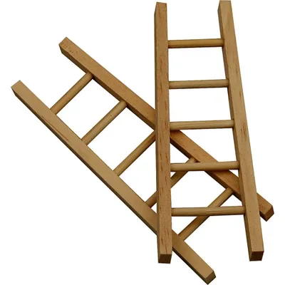 Houten laddertjes