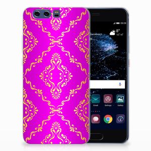 Siliconen Hoesje Huawei P10 Plus Barok Roze