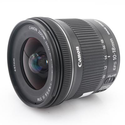 Canon EF-S 10-18mm F/4.5-5.6 IS STM occasion