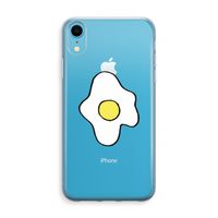 Spiegelei: iPhone XR Transparant Hoesje