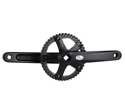 Gates crankstel CDN S150 46T 175mm zonder beschermrand zw.