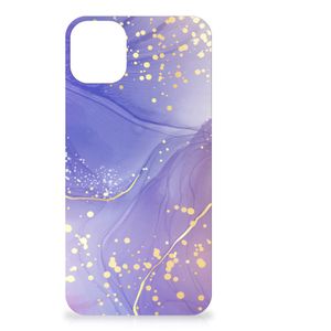 Kleurrijke Telefoonhoesje voor iPhone 11 Watercolor Paars