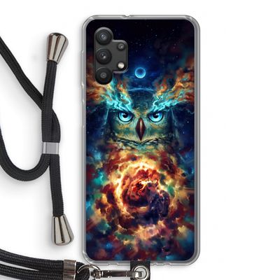 Aurowla: Samsung Galaxy A32 5G Transparant Hoesje met koord