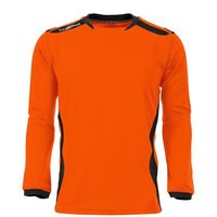 Hummel 111114K Club Shirt l.m. Kids - Orange-Black - 128 - thumbnail