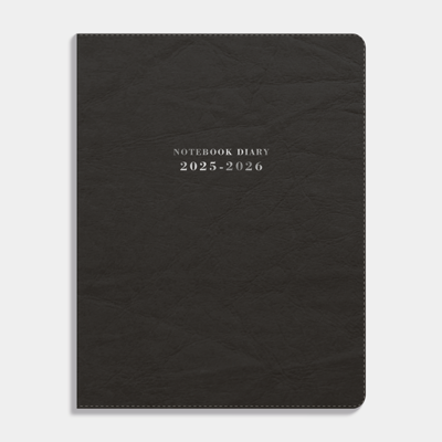 Engels Notitieboek Agenda 2025 - 2026 A5 Washed Craft