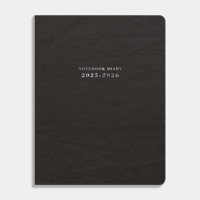 Engels Notitieboek Agenda 2025 - 2026 A5 Washed Craft