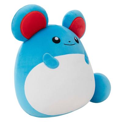 Boti Squishmallows pokemon knuffel pluche - marill, 25cm