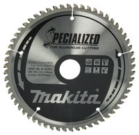 Makita Accessoires Cirkelzaagblad | Aluminium | 190X30X2,4 60T 0G - B-33261 - thumbnail