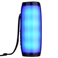 TG157 Bluetooth 4.2 Mini draagbare draadloze Bluetooth-luidspreker met melodie kleurrijke verlichting (zwart)