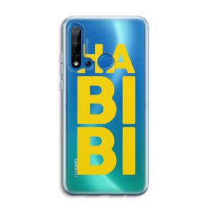 Habibi Blue: Huawei P20 Lite (2019) Transparant Hoesje