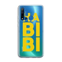 Habibi Blue: Huawei P20 Lite (2019) Transparant Hoesje
