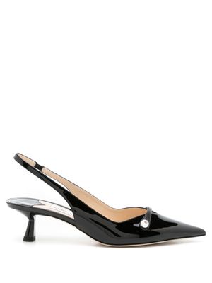 Jimmy Choo escarpins Amita 65 mm en cuir - Noir