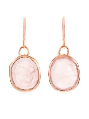 Monica Vinader boucles d'oreilles Siren - Rose