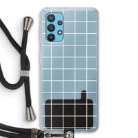 Rooster 2: Samsung Galaxy A32 4G Transparant Hoesje met koord