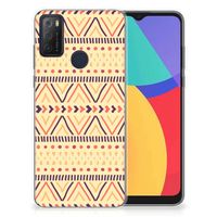 Alcatel 1S (2021) TPU bumper Aztec Yellow - thumbnail